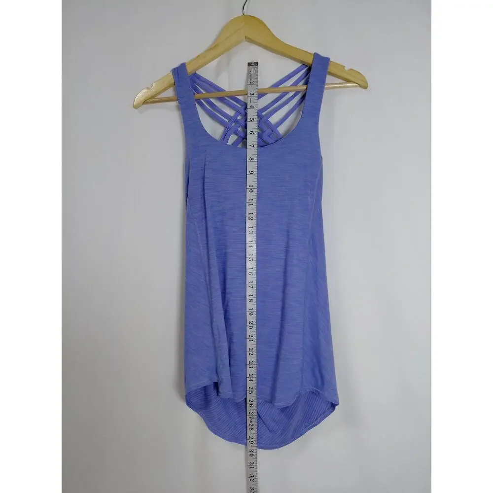 Lululemon Blue Lightweight Tank Women Size 4